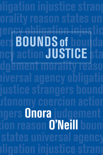 Bounds of Justice (Paperback) 9780521447447