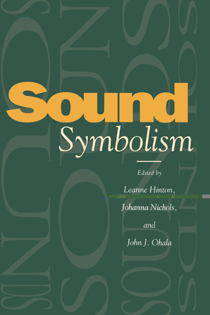 Sound Symbolism (Hardback) 9780521452199