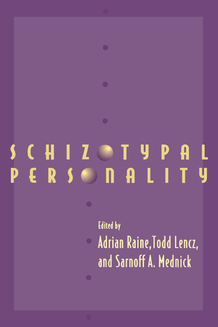 Schizotypal Personality (Hardback) 9780521454223