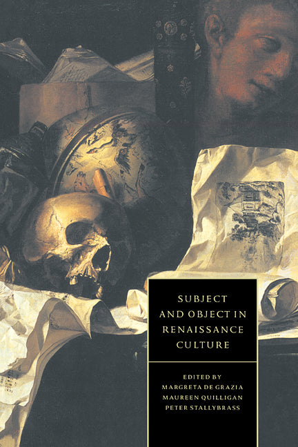 Subject and Object in Renaissance Culture (Hardback) 9780521454711