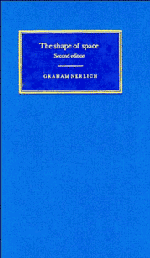 The Shape of Space (Paperback) 9780521456456