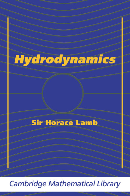 Hydrodynamics (Paperback) 9780521458689