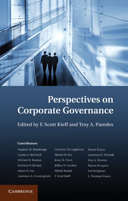 Perspectives on Corporate Governance (Hardback) 9780521458771