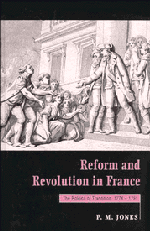 Reform and Revolution in France; The Politics of Transition, 1774–1791 (Paperback) 9780521459426