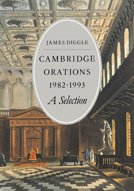 Cambridge Orations 1982–1993; A Selection (Paperback) 9780521466189