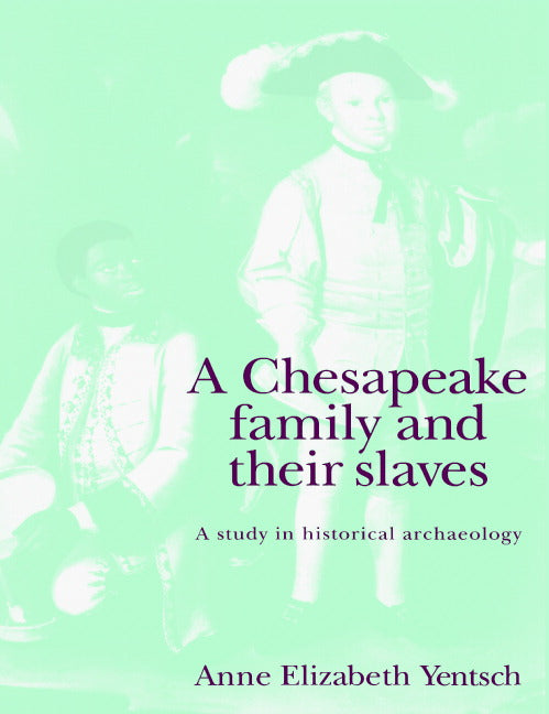 A Chesapeake Family and their Slaves; A Study in Historical Archaeology (Paperback) 9780521467308