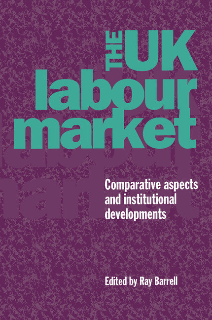 The UK Labour Market; Comparative Aspects and Institutional Developments (Paperback) 9780521468251
