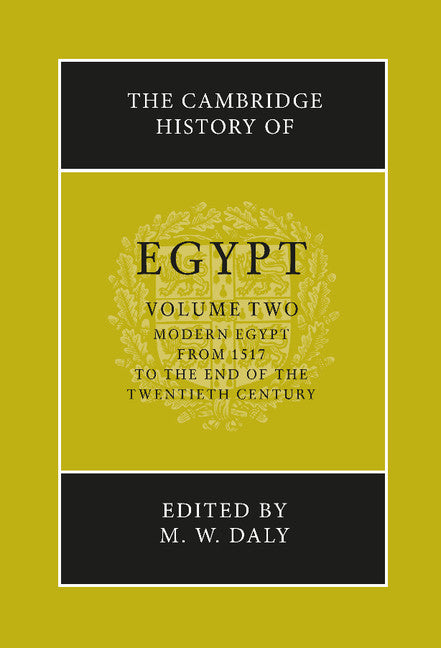 The Cambridge History of Egypt (Hardback) 9780521472111