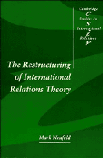 The Restructuring of International Relations Theory (Hardback) 9780521473941