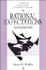 Rational Expectations (Hardback) 9780521474009