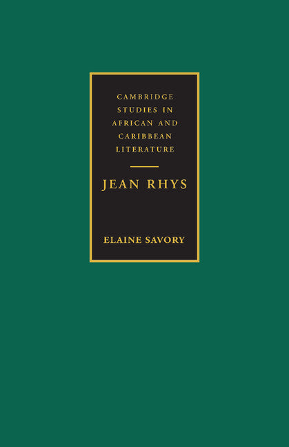 Jean Rhys (Hardback) 9780521474344