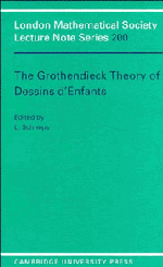 The Grothendieck Theory of Dessins d'Enfants (Paperback) 9780521478212