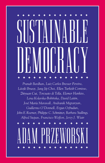 Sustainable Democracy (Paperback) 9780521483759