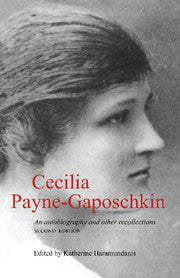 Cecilia Payne-Gaposchkin; An Autobiography and Other Recollections (Hardback) 9780521482516