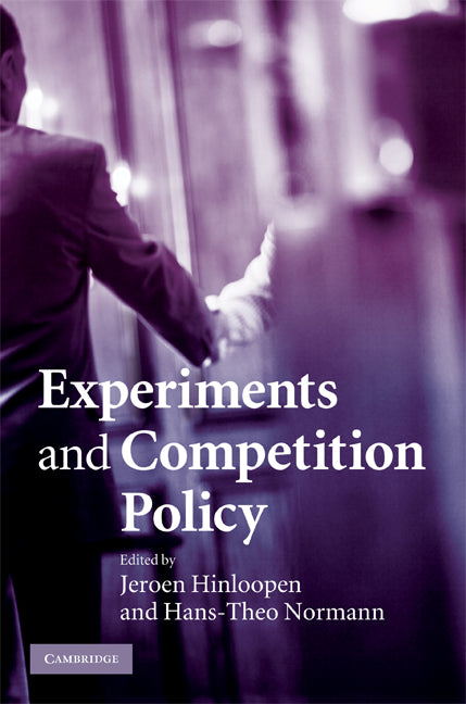 Experiments and Competition Policy (Hardback) 9780521493420