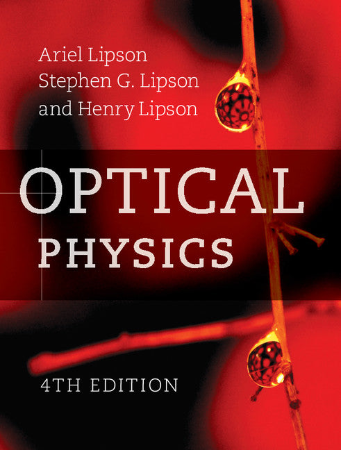 Optical Physics (Hardback) 9780521493451