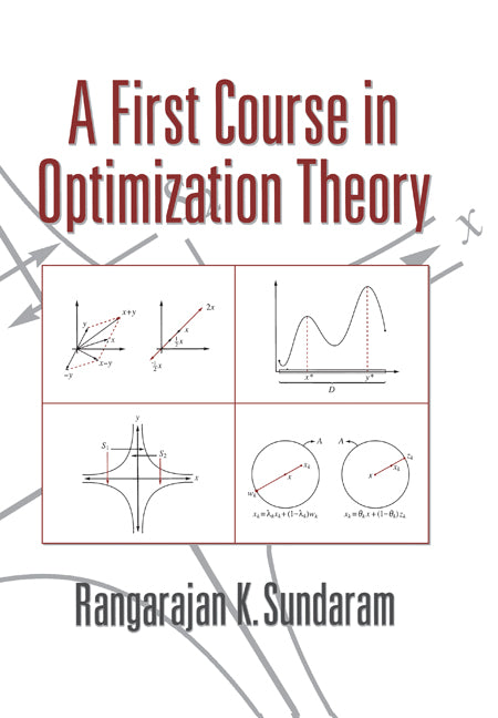 A First Course in Optimization Theory (Paperback) 9780521497701