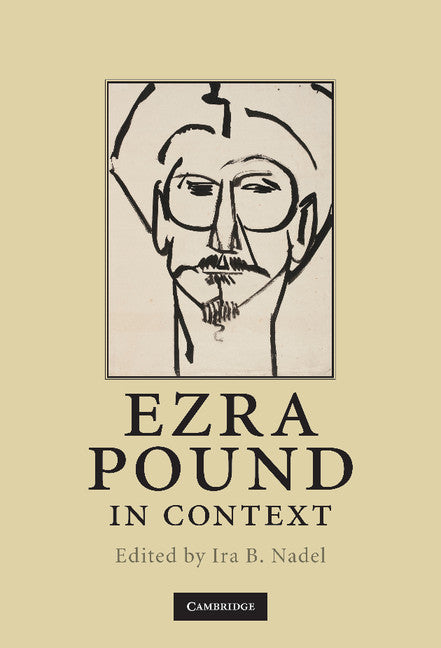 Ezra Pound in Context (Hardback) 9780521515078