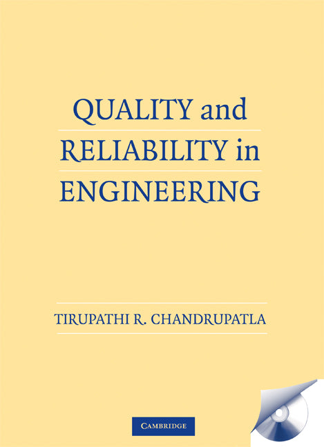 Quality and Reliability in Engineering (Hardback) 9780521515221