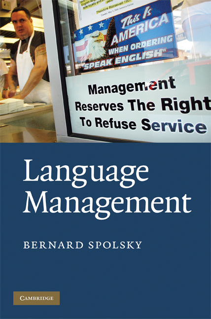 Language Management (Hardback) 9780521516099