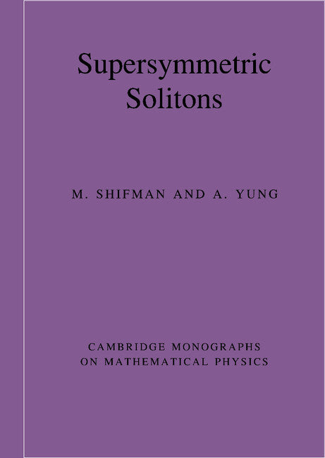 Supersymmetric Solitons (Hardback) 9780521516389