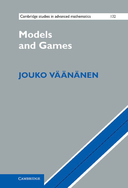 Models and Games (Hardback) 9780521518123