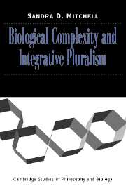 Biological Complexity and Integrative Pluralism (Hardback) 9780521817530