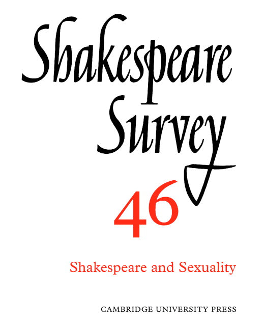 Shakespeare Survey (Paperback) 9780521523851
