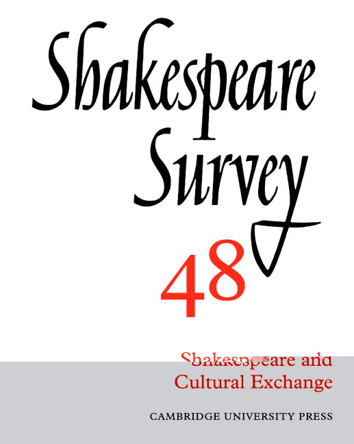 Shakespeare Survey (Paperback) 9780521523875
