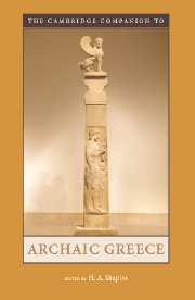 The Cambridge Companion to Archaic Greece (Hardback) 9780521822008