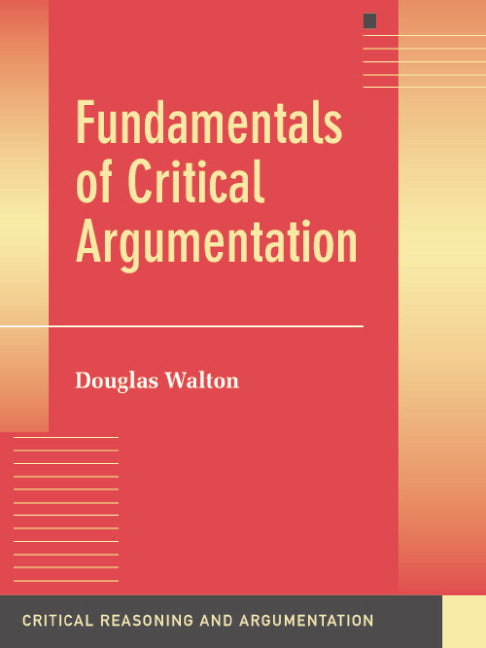 Fundamentals of Critical Argumentation (Paperback) 9780521530200