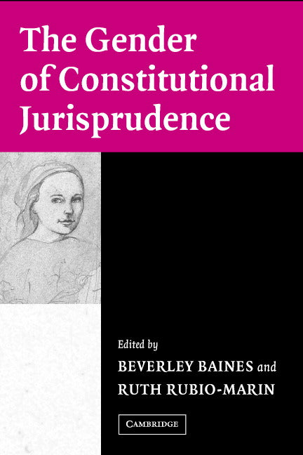 The Gender of Constitutional Jurisprudence (Paperback) 9780521530279