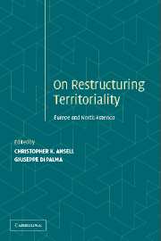 Restructuring Territoriality; Europe and the United States Compared (Hardback) 9780521825559