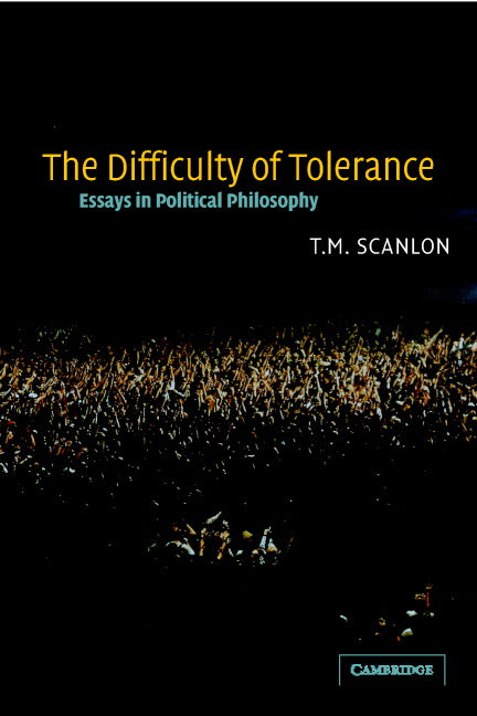 The Difficulty of Tolerance; Essays in Political Philosophy (Paperback) 9780521533980