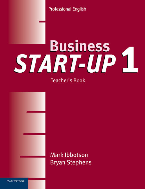 Business Start-Up 1 Teacher's Book (Paperback) 9780521534666