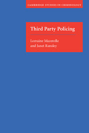 Third Party Policing (Hardback) 9780521827836