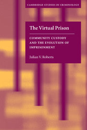 The Virtual Prison; Community Custody and the Evolution of Imprisonment (Hardback) 9780521829595