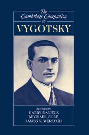The Cambridge Companion to Vygotsky (Hardback) 9780521831048