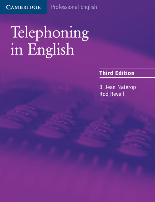 Telephoning in English Pupil's Book (Paperback) 9780521539111