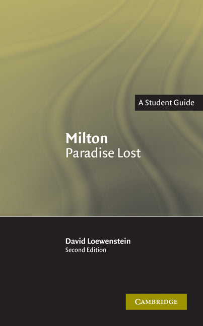 Milton: Paradise Lost (Paperback) 9780521539791