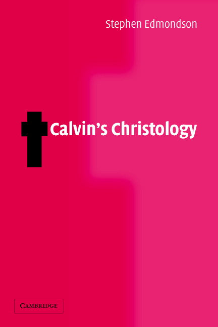 Calvin's Christology (Paperback) 9780521541541