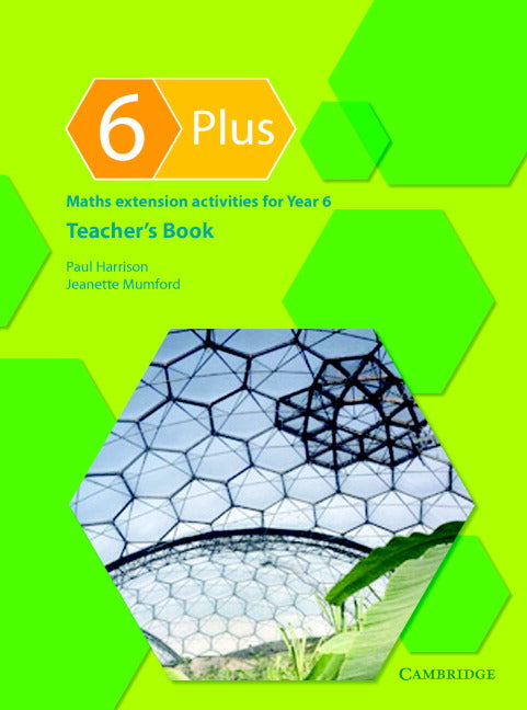 6 Plus Teacher's Book; Maths Extension Activities for Year 6 (Paperback) 9780521542913