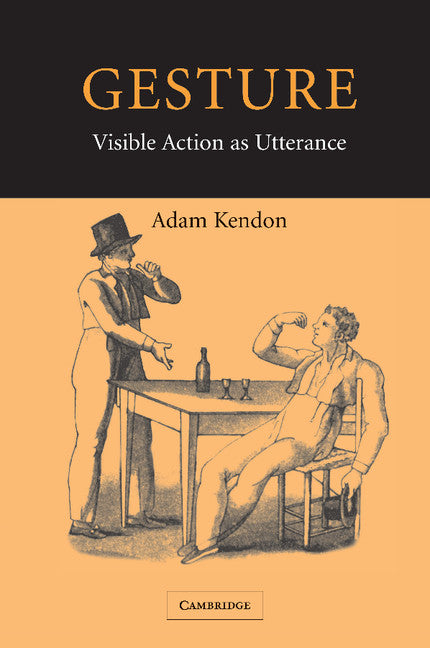 Gesture; Visible Action as Utterance (Paperback) 9780521542937