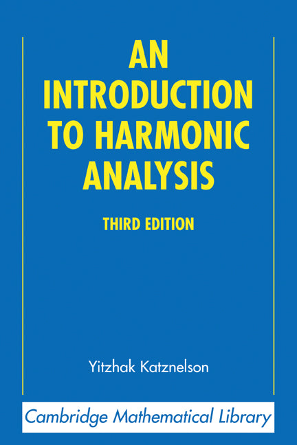 An Introduction to Harmonic Analysis (Paperback) 9780521543590