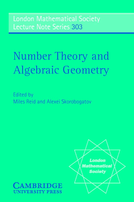 Number Theory and Algebraic Geometry (Paperback) 9780521545181