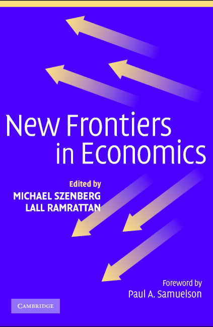 New Frontiers in Economics (Paperback) 9780521545365