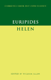 Euripides: 'Helen' (Hardback) 9780521836906