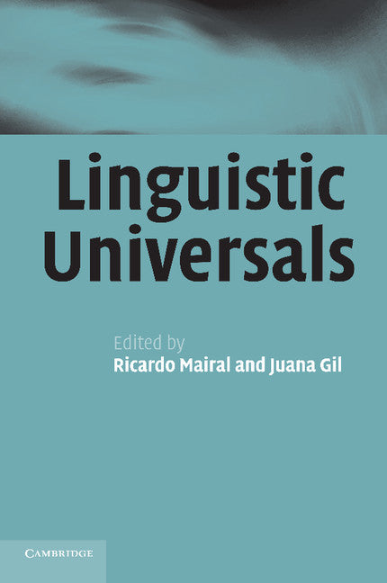 Linguistic Universals (Paperback) 9780521545525
