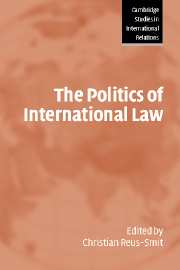 The Politics of International Law (Hardback) 9780521837668