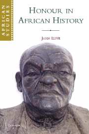 Honour in African History (Hardback) 9780521837859